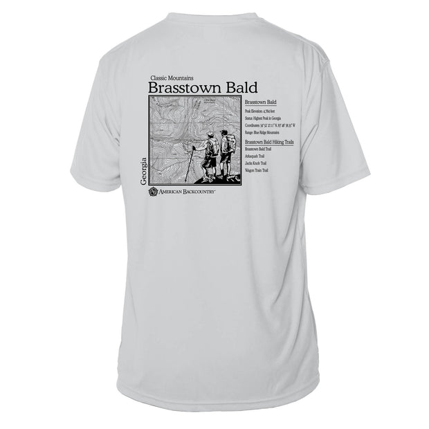 Brasstown Bald Classic Mountain Short Sleeve Microfiber Men's T-Shirt