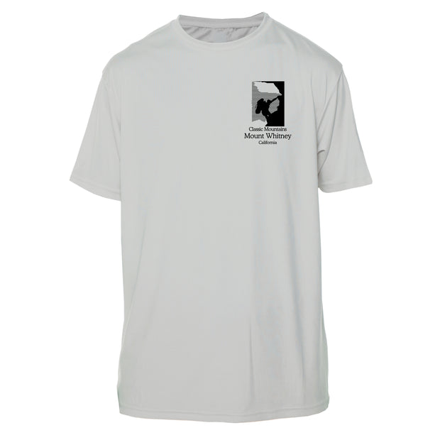 Mount Whitney Classic Mountain Short Sleeve Microfiber Men's T-Shirt