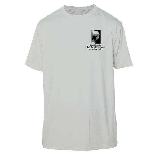Matterhorn Classic Mountain Short Sleeve Microfiber Men's T-Shirt