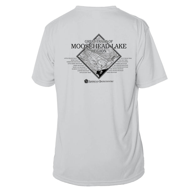 Moosehead Lake Great Trails Short Sleeve Microfiber Men's T-Shirt