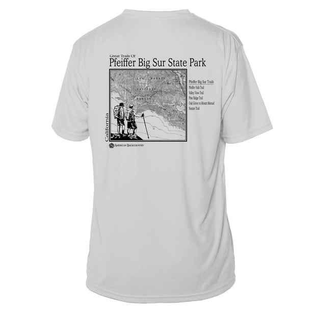 Pfeiffer State Park Great Trails Short Sleeve Microfiber Men's T-Shirt