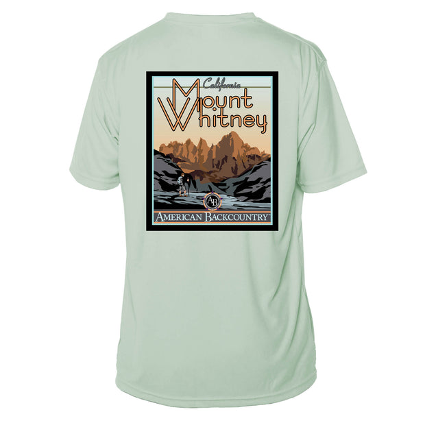 Mount Whitney Vintage Destinations Short Sleeve Microfiber Men's T-Shirt