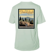 Shenandoah National Park Vintage Destinations Short Sleeve Microfiber Men's T-Shirt