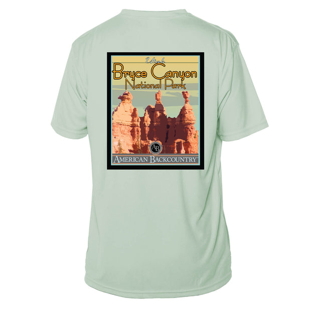 Bryce Canyon National Park Vintage Destinations Short Sleeve Microfiber Men's T-Shirt