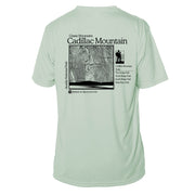 Cadillac Mountain Classic Mountain Short Sleeve Microfiber Men's T-Shirt