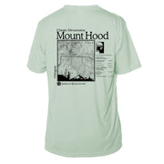 Mount Hood Classic Mountain Short Sleeve Microfiber Men's T-Shirt