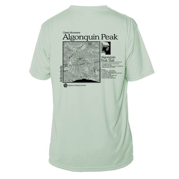 Algonquin Peak Classic Mountain Short Sleeve Microfiber Men's T-Shirt