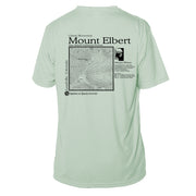 Mount Elbert Classic Mountain Short Sleeve Microfiber Men's T-Shirt