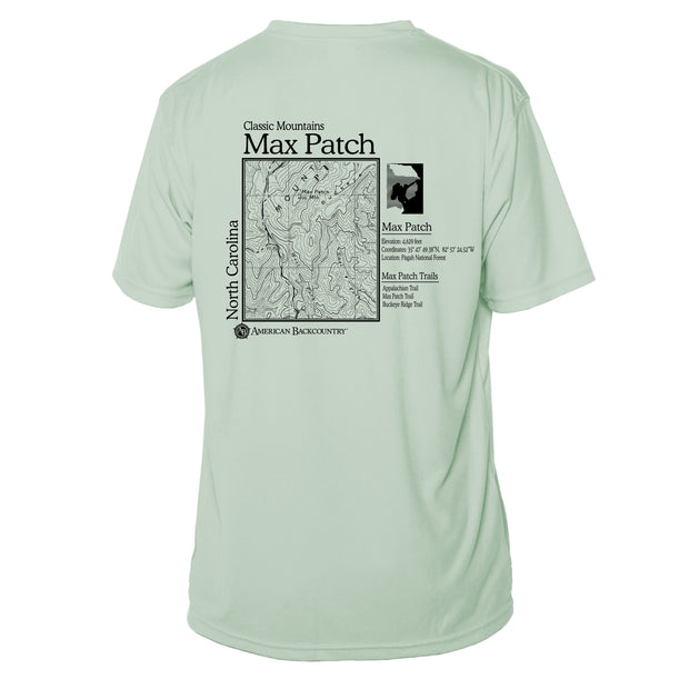 Max Patch Classic Mountain Short Sleeve Microfiber Men's T-Shirt