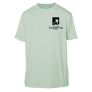 Hallett Peak Classic Mountain Short Sleeve Microfiber Men's T-Shirt