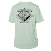 Devils Tower Diamond Topo Short Sleeve Microfiber Men's T-Shirt