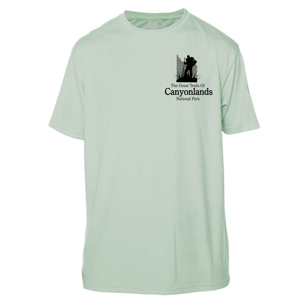 Canyonlands Diamond Topo Short Sleeve Microfiber Men's T-Shirt