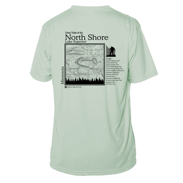 Great Trails North Shore Short Sleeve Microfiber Men's T-Shirt