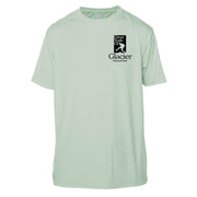 Glacier National Park Great Trails Short Sleeve Microfiber Men's T-Shirt