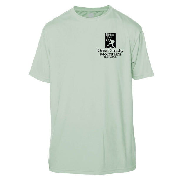 Smoky Mountain National Park Great Trails Short Sleeve Microfiber Men's T-Shirt