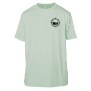 Retro Compass Mount Elbert Microfiber Short Sleeve T-Shirt