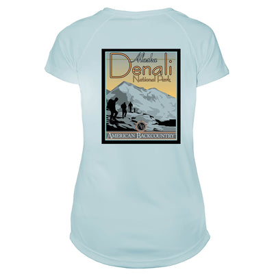 Denali National Park Vintage Destinations Microfiber Women's T-Shirt