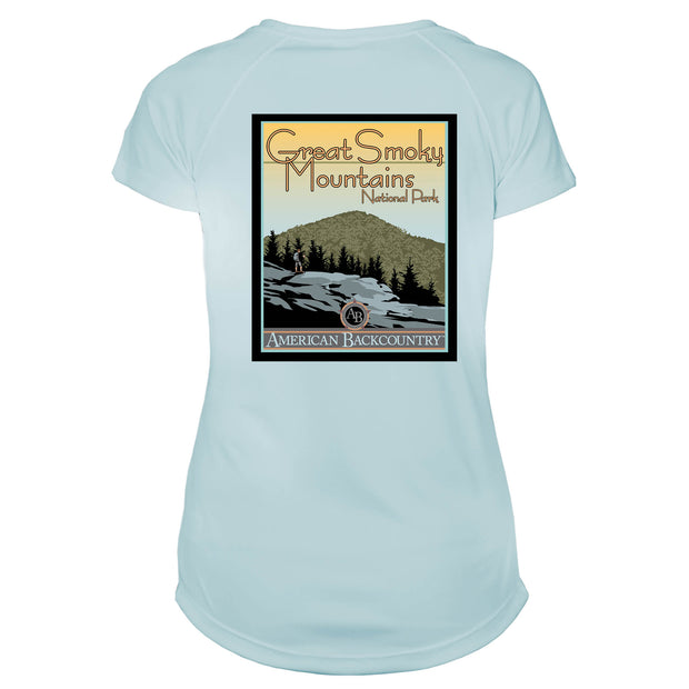 Smoky Mountain National Park Vintage Destinations Microfiber Women's T-Shirt