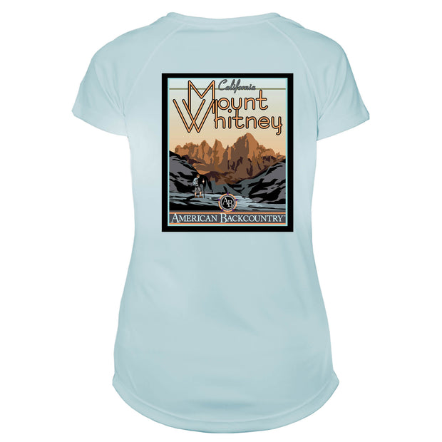 Mount Whitney Vintage Destinations Microfiber Women's T-Shirt