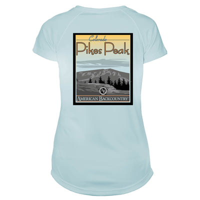 Pikes Peak Vintage Destinations Microfiber Women's T-Shirt