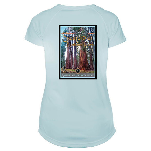 Sequoia National Park Vintage Destinations Microfiber Women's T-Shirt