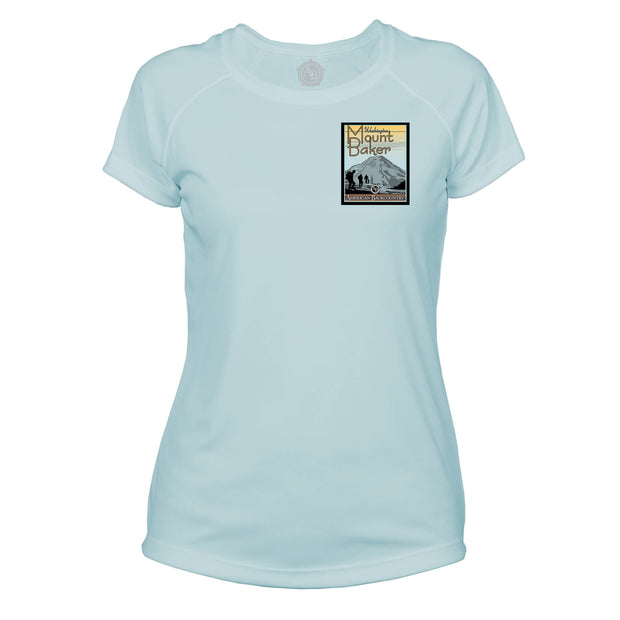 Mount Baker Vintage Destinations Microfiber Women's T-Shirt