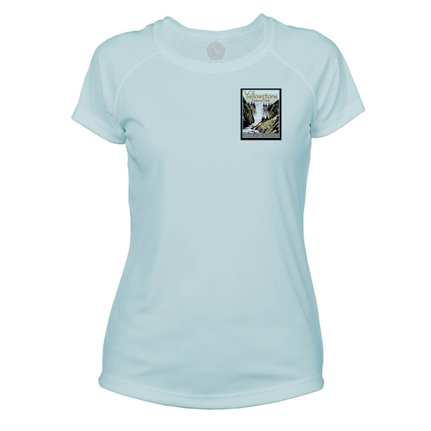 Yellowstone National Park Vintage Destinations Microfiber Women's T-Shirt