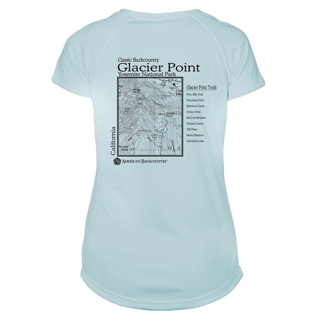 Glacier Point National Park Classic Backcountry Microfiber Women's T-Shirt