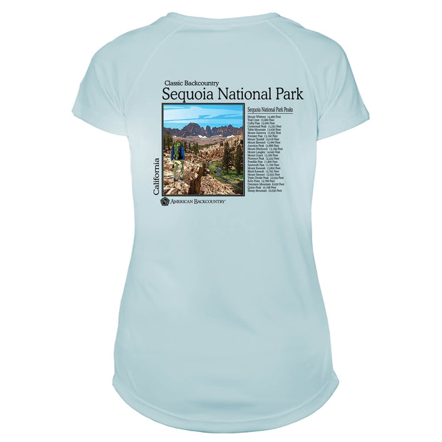 Sequoia National Park Classic Backcountry Microfiber Women's T-Shirt