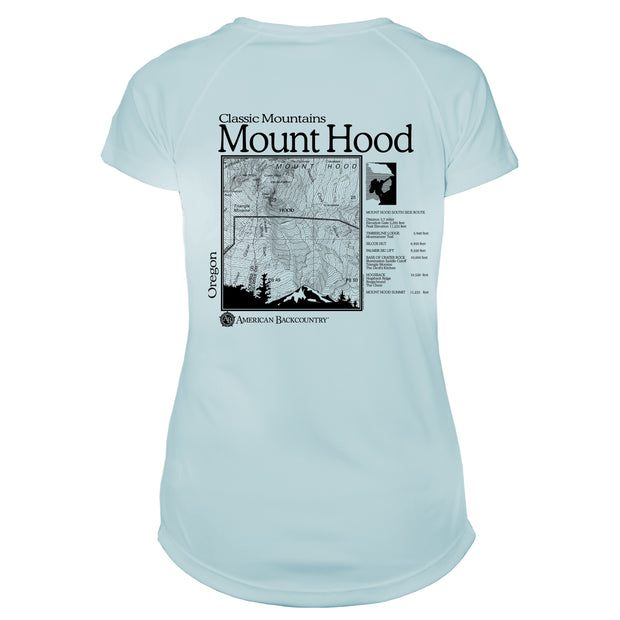 Mount Hood Classic Mountain Microfiber Women's T-Shirt