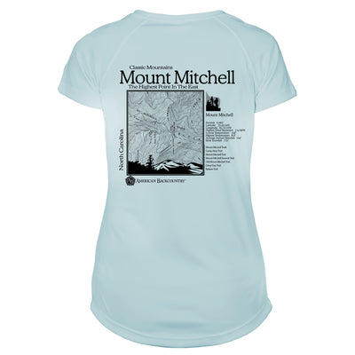 Mount Mitchell Classic Mountain Microfiber Women's T-Shirt