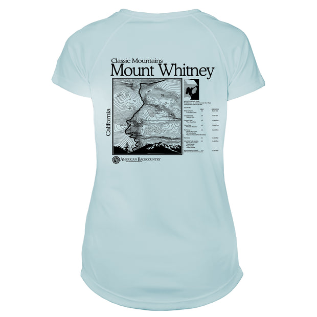 Mount Whitney Classic Mountain Microfiber Women's T-Shirt