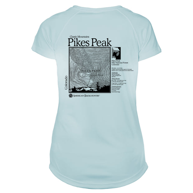 Pikes Peak Classic Mountain Microfiber Women's T-Shirt