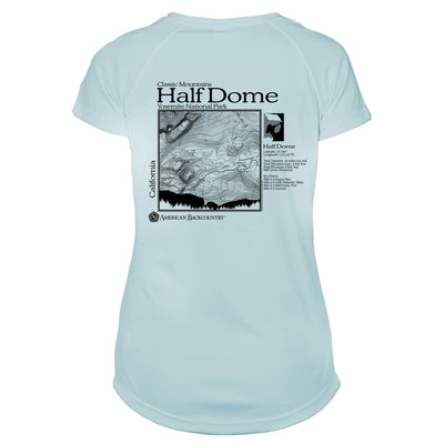 Half Dome Classic Mountain Microfiber Women's T-Shirt