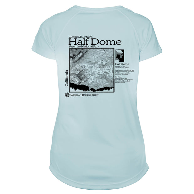 Half Dome Classic Mountain Microfiber Women's T-Shirt