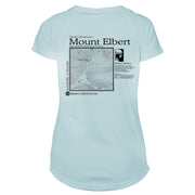 Mount Elbert Classic Mountain Microfiber Women's T-Shirt