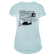 Hallett Peak Classic Mountain Microfiber Women's T-Shirt