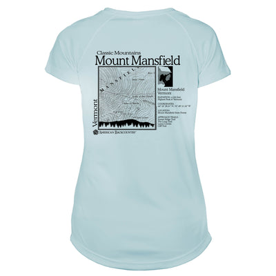 Mount Mansfield Classic Mountain Microfiber Women's T-Shirt