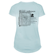Mount Jefferson Classic Mountain Microfiber Women's T-Shirt
