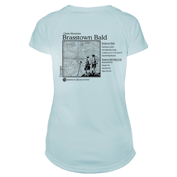 Brasstown Bald Classic Mountain Microfiber Women's T-Shirt