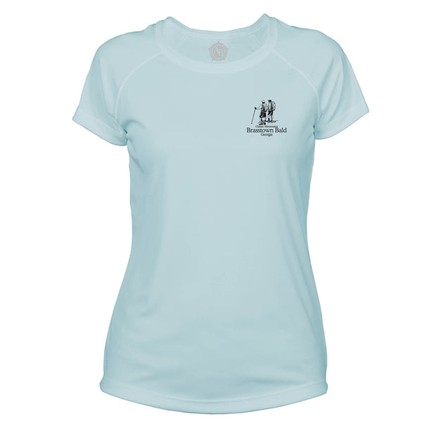 Brasstown Bald Classic Mountain Microfiber Women's T-Shirt