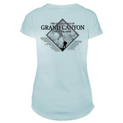 Grand Canyon National Park Diamond Topo Microfiber Women's T-Shirt