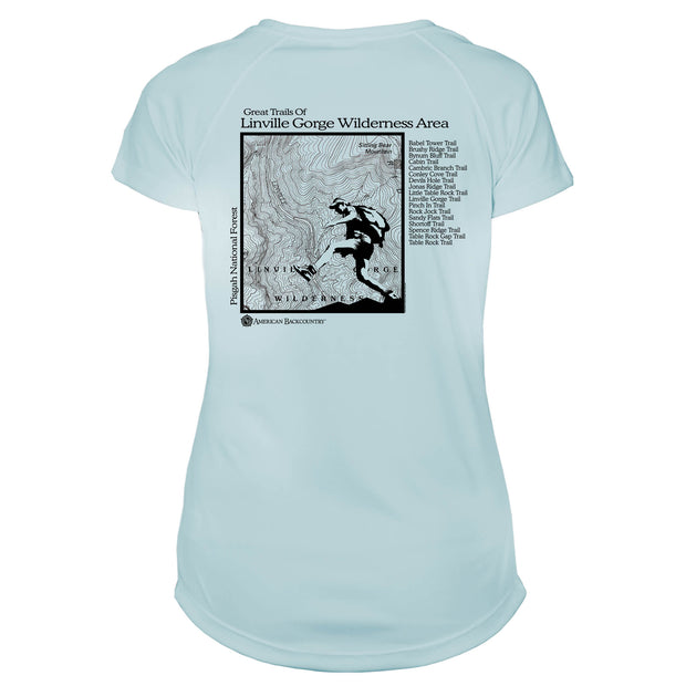 Linville Gorge Great Trails Microfiber Women's T-Shirt