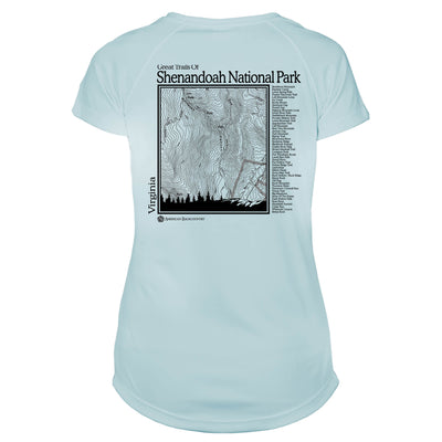 Shenandoah National Park Great Trails Microfiber Women's T-Shirt