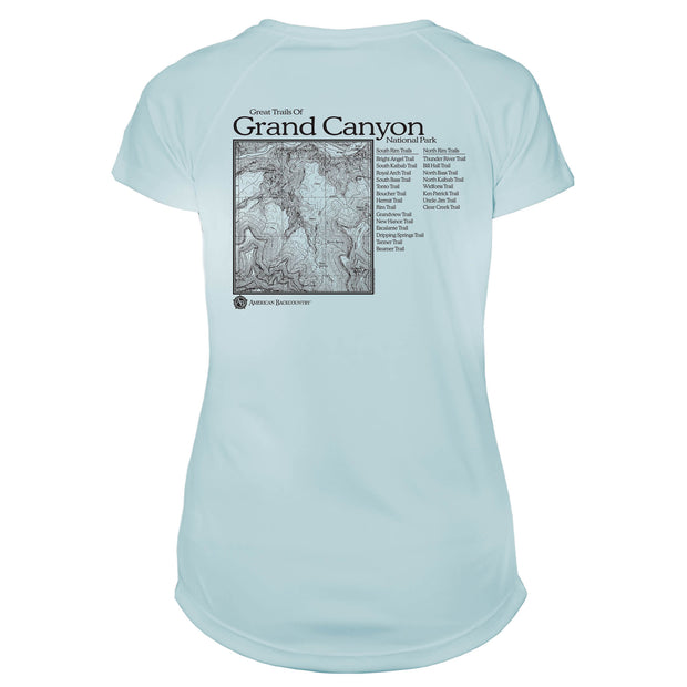 Grand Canyon National Park Great Trails Microfiber Women's T-Shirt