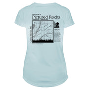Pictured Rocks Great Trails Microfiber Women's T-Shirt