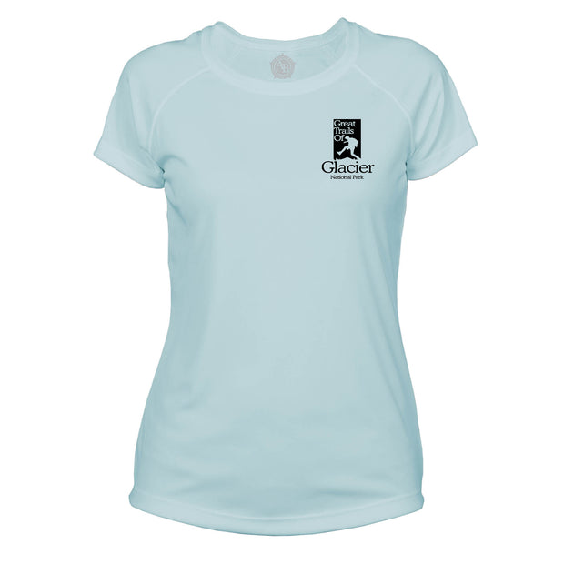 Glacier National Park Great Trails Microfiber Women's T-Shirt