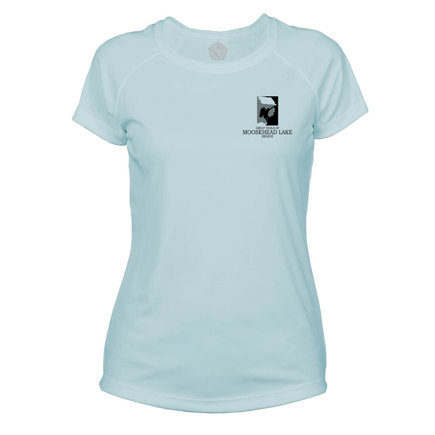 Moosehead Lake Great Trails Microfiber Women's T-Shirt