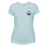 Retro Compass Guadalupe Mountains Microfiber Short Sleeve Women's T-Shirt