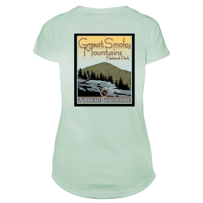 Smoky Mountain National Park Vintage Destinations Microfiber Women's T-Shirt